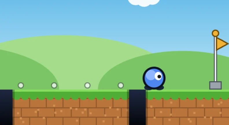 Frame from the platformer investigation